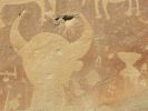 PICTURES/Crow Canyon Petroglyphs - Main Panel/t_Village Scene  - Alien1.jpg